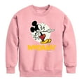 thumbnail image 1 of Disney - Mickey Mouse - WHOAAA! - Youth Crewneck Fleece Sweatshirt, 1 of 4
