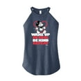 thumbnail image 1 of Disney - Mickey Mouse - Wake Up, Be Cool, Be Kind, Repeat - Juniors High Neck Tank Top, 1 of 5