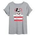 thumbnail image 1 of Disney - Mickey Mouse - Wake Up, Be Cool, Be Kind, Repeat - Women's Oversized T-Shirt, 1 of 5