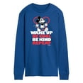thumbnail image 1 of Disney - Mickey Mouse - Wake Up, Be Cool, Be Kind, Repeat - Men's Long Sleeve T-Shirt, 1 of 5