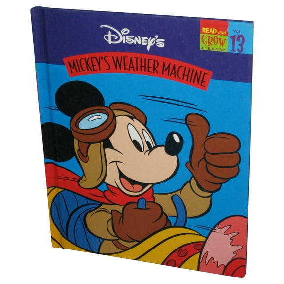 Disney Mickey Mouse Weather Machine Read And Grow Library Vol. 13 Hardcover Book