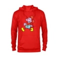 thumbnail image 1 of Disney Mickey Mouse Wild Colors Retro Vintage Walking Pose - Pullover Hoodie for Adults - Customized-Red, 1 of 5