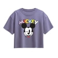 thumbnail image 1 of Disney - Mickey Mouse Wink - Youth Girls Boxy T-Shirt, 1 of 4