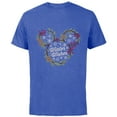 thumbnail image 1 of Disney Mickey Mouse Winter Wishes - Short Sleeve Cotton T-Shirt for Adults - Customized-Royal Heather, 1 of 5