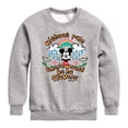 thumbnail image 1 of Disney - Mickey Mouse - Without Rain, No Flowers - Youth Crewneck Fleece Sweatshirt, 1 of 5