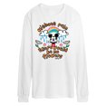 thumbnail image 1 of Disney - Mickey Mouse - Without Rain There Would Be No Flowers - Men's Long Sleeve T-Shirt, 1 of 1