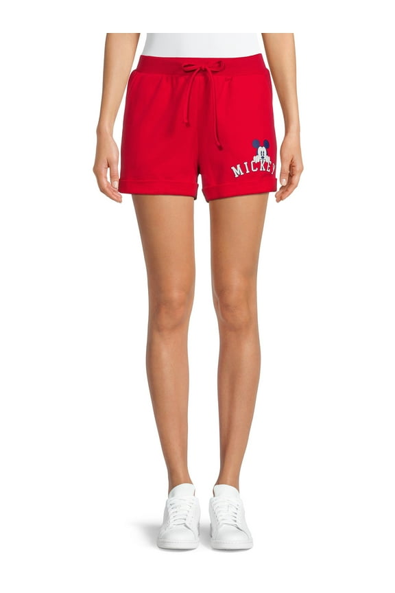 Mickey Mouse Women's Graphic Print Shorts