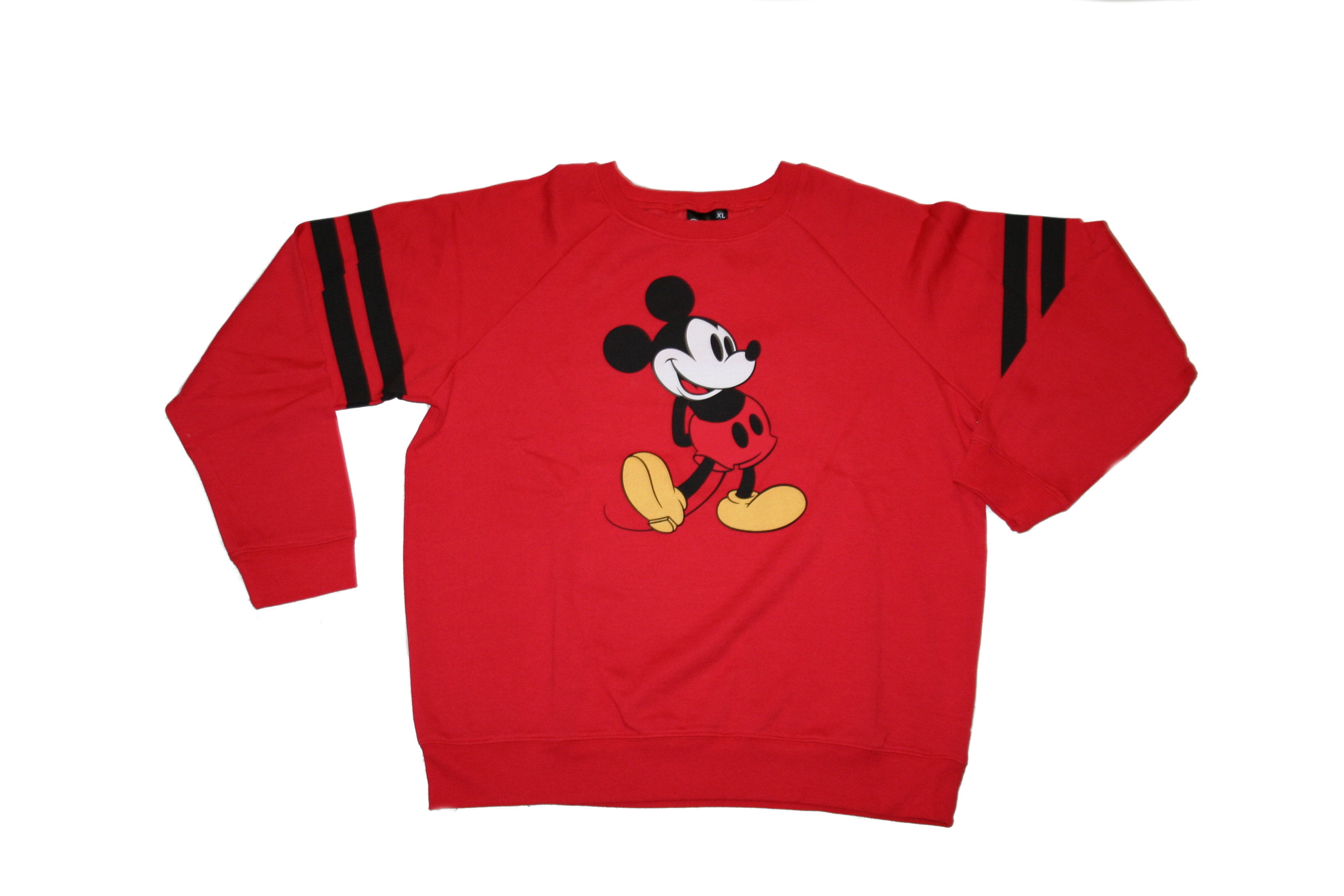 Disney Mickey Mouse Women's Red Pullover Sweatshirt - size XL 