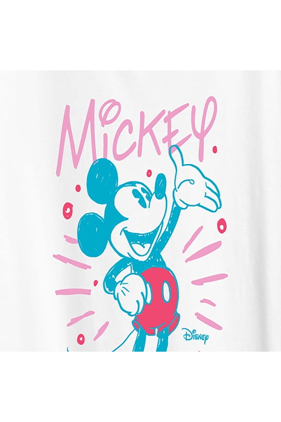- Mickey Mouse - Women's Short Sleeve Graphic T-Shirt