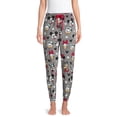 thumbnail image 1 of Disney Mickey Mouse Women's and Women's Plus Plush Sleep Jogger Pants, 1 of 6