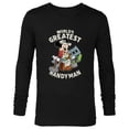 thumbnail image 1 of Disney Mickey Mouse "World's Greatest Handyman" - Long Sleeve T-Shirt for Men - Customized-Black, 1 of 5