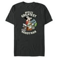thumbnail image 1 of Disney Mickey Mouse "World's Greatest Handyman" - Short Sleeve Blended T-Shirt for Adults - Customized-Dark Heather, 1 of 5