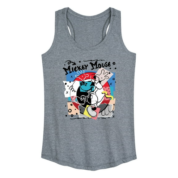 Disney - Mickey Mouse Yin Yang - Women's Racerback Tank Top
