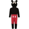 thumbnail image 1 of Disney Mickey Mouse Zip Up Coverall Newborn to Little Kid, 1 of 5