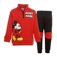 thumbnail image 1 of Disney Mickey Mouse Zip Up Sweatshirt & Pants, (Boys), 1 of 5