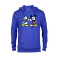 thumbnail image 1 of Disney Mickey Mouse and Donald Duck Best Friends - Pullover Hoodie for Adults -Customized-Royal Heather, 1 of 5