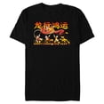 thumbnail image 1 of Disney Mickey Mouse and Friends 2024 Lunar New Year Dragon - Short Sleeve Blended T-Shirt for Adults - Customized-Black, 1 of 5
