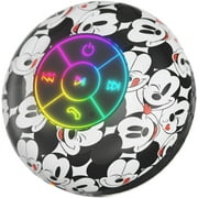 Disney Mickey Mouse and Friends Bluetooth Shower Speaker - Splashproof, Touch Controls, 5HR Playtime