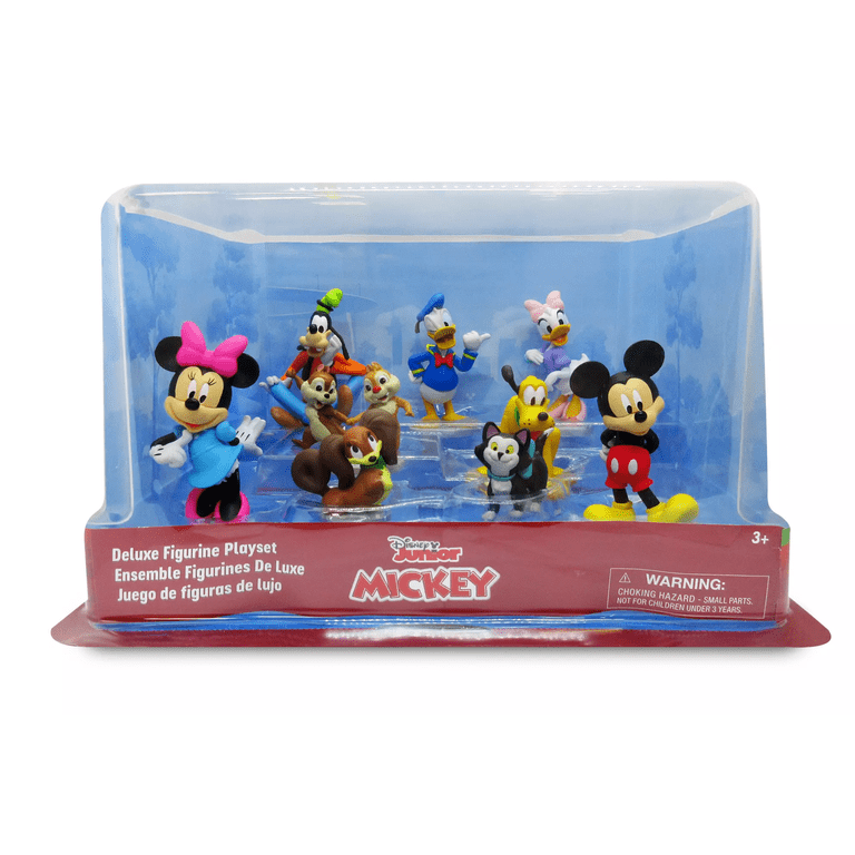 Disney Mickey Mouse and Friends Deluxe Figurine Set, Includes