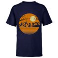 thumbnail image 1 of Disney Mickey Mouse and Friends Halloween - Short Sleeve T-Shirt for Kids - Customized-Navy, 1 of 5