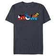 thumbnail image 1 of Disney Mickey Mouse and Friends Mom Mother’s Day Birthday - Short Sleeve Blended T-Shirt for Adults - Customized-Navy Heather, 1 of 5
