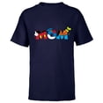 thumbnail image 1 of Disney Mickey Mouse and Friends Mom Mother’s Day Birthday - Short Sleeve T-Shirt for Kids - Customized-Navy, 1 of 5