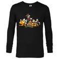 thumbnail image 1 of Disney Mickey Mouse and Friends Spooky Halloween Costumes - Long Sleeve T-Shirt for Men - Customized-Black, 1 of 5