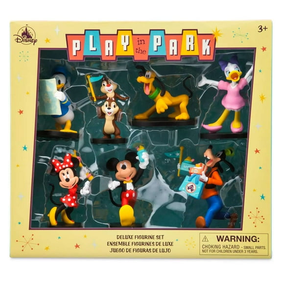Disney Mickey Mouse and FriendsPVC Figure Play Set for Kids, 7 Pieces