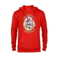 thumbnail image 1 of Disney Mickey Mouse and Pals Easter Egg-Cellent Together - Pullover Hoodie for Adults - Customized-Red, 1 of 5