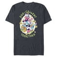 thumbnail image 1 of Disney Mickey Mouse and Pals Easter Egg-Cellent Together - Short Sleeve Blended T-Shirt for Adults - Customized-Navy Heather, 1 of 5