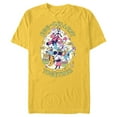 thumbnail image 1 of Disney Mickey Mouse and Pals Easter Egg-Cellent Together - Short Sleeve Blended T-Shirt for Adults - Customized-Yellow, 1 of 5