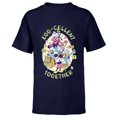 thumbnail image 1 of Disney Mickey Mouse and Pals Easter Egg-Cellent Together - Short Sleeve T-Shirt for Kids - Customized-Navy, 1 of 5