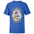 thumbnail image 1 of Disney Mickey Mouse and Pals Easter Egg-Cellent Together - Short Sleeve T-Shirt for Kids - Customized-Royal, 1 of 5