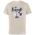 thumbnail image 1 of Disney Mickey Mouse and Pluto Best Friends Retro Vintage - Short Sleeve Cotton T-Shirt for Adults - Customized-Natural, 1 of 5