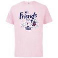 thumbnail image 1 of Disney Mickey Mouse and Pluto Best Friends Retro Vintage - Short Sleeve Cotton T-Shirt for Adults - Customized-Soft Pink, 1 of 5