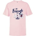 thumbnail image 1 of Disney Mickey Mouse and Pluto Best Friends Retro Vintage - Short Sleeve T-Shirt for Kids - Customized-Soft Pink, 1 of 5