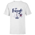 thumbnail image 1 of Disney Mickey Mouse and Pluto Best Friends Retro Vintage - Short Sleeve T-Shirt for Kids - Customized-White, 1 of 5