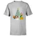 thumbnail image 1 of Disney Mickey Mouse and Pluto Christmas Letter to Santa - Short Sleeve T-Shirt for Kids - Customized-Athletic Heather, 1 of 5