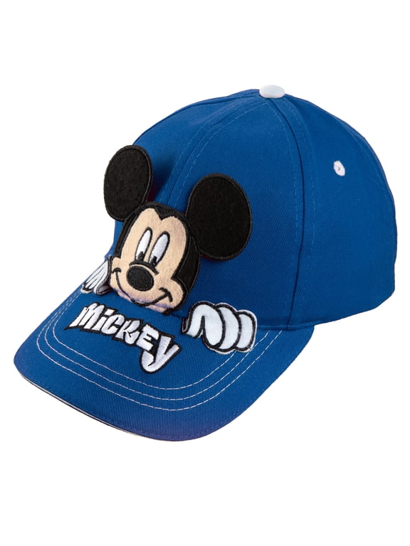 Mickey Mouse ears Boys Peek-A-Boo Baseball Cap Age 4-7