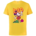 thumbnail image 1 of Disney Mickey Mouse in Costume Spooky Cute Boo Halloween- Short Sleeve Cotton T-Shirt for Adults - Customized-Sunflower, 1 of 5