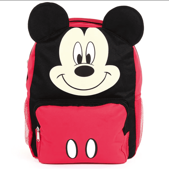 Disney Mickey Mouse mini 14 inch backpack with 3D ears