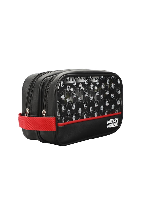 Disney Mickey Mouses 9" Dual Compartment Toiletry Bag