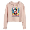 thumbnail image 1 of Disney - Mickey Music Is Life - Juniors Cropped Pullover Hoodie, 1 of 5