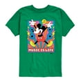 thumbnail image 1 of Disney - Mickey Music Is Life - Toddler & Youth Short Sleeve Graphic T-Shirt, 1 of 5