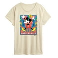 thumbnail image 1 of Disney - Mickey Music Is Life - Women's Short Sleeve Graphic T-Shirt, 1 of 5