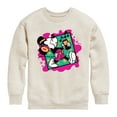 thumbnail image 1 of Disney - Mickey Music Stroll - Toddler & Youth Crewneck Fleece Sweatshirt, 1 of 5