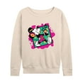 thumbnail image 1 of Disney - Mickey Music Stroll - Women's Lightweight French Terry Long Sleeve Shirt, 1 of 5