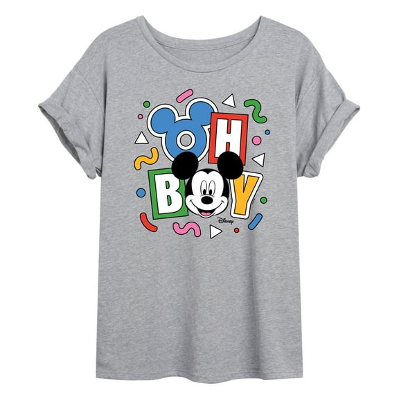 Disney - Mickey Oh Boy 90s - Women's Oversized T-Shirt