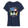 thumbnail image 1 of Disney - Mickey Oh Boy 90s - Women's Short Sleeve Graphic T-Shirt, 1 of 5