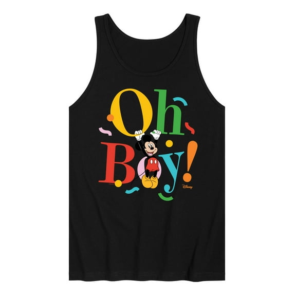 Disney - Mickey Oh Boy - Men's Jersey Tank Top